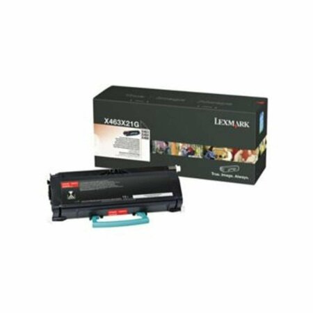 LEXMARK Lexmark  15000 Page Extra High Yield Hi-Value Black Toner Cartridge HVB-X463X21G